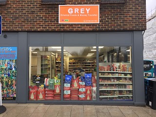 Grey oriental foods