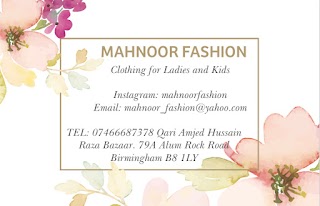 Mahnoor fashion