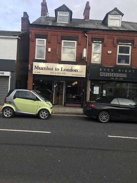 Mumbai to London Cafe Restaurant, Droylsden, Manchester