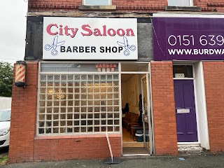 City saloon barber shop