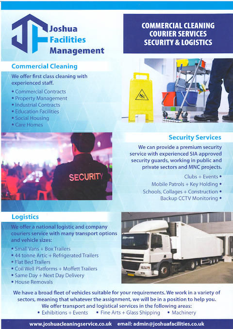 Joshua Commercial Cleaning & Facilities Management Ltd