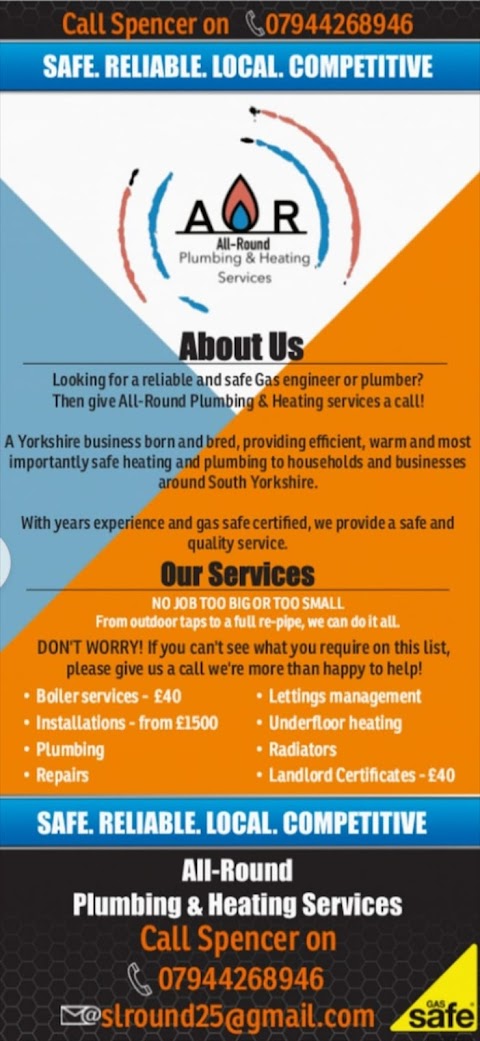 All-Round Plumbing and Heating Services