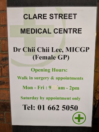 Jubilee Medical Centre, Capel Street, Dublin, Dr Chii Chii Lee