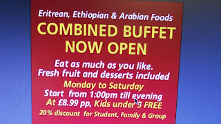 Eritrean & Ethiopian buffet