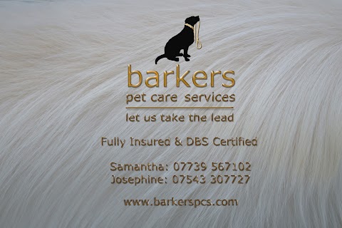 Barkers Pet Care Services Ltd - Dog Walker | Pet Sitter
