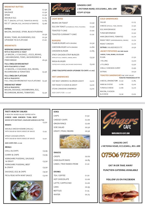 Gingers Cafe - Eccleshill