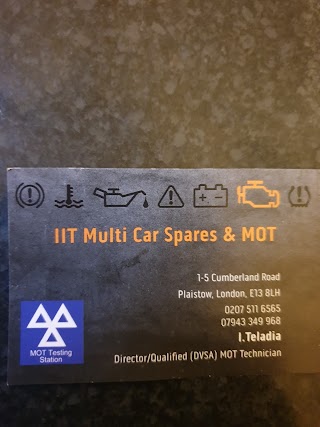 IIT Multi Car Spares & MOT