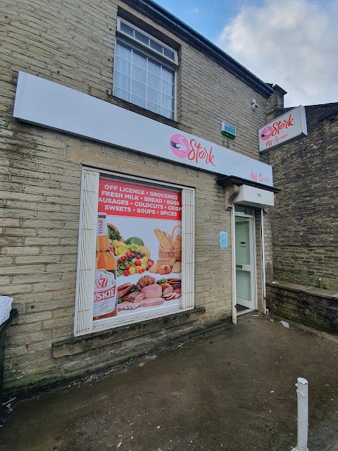 Stork polish shop off licence