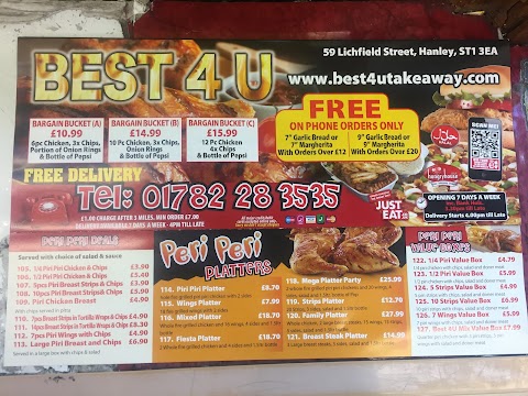 Best 4 U Pizza Kebab House