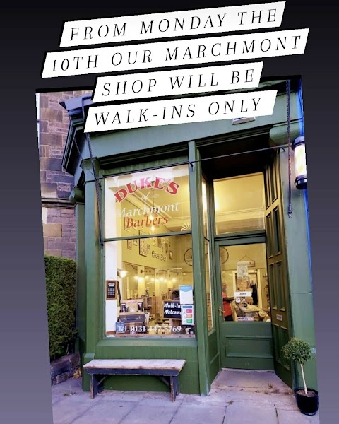 Dukes Barbers of Marchmont