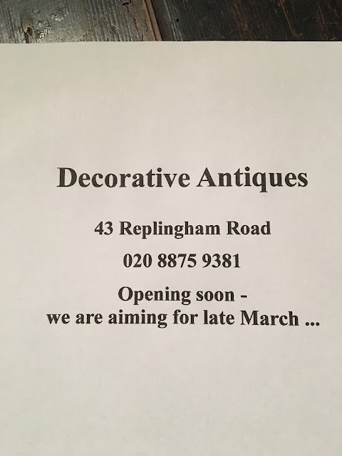 43 Decorative Antiques