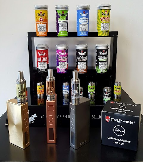 Totally Wicked Farnworth – E-cigarette, E-liquid and Vape shop