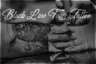 Black Line Fever Tattoo