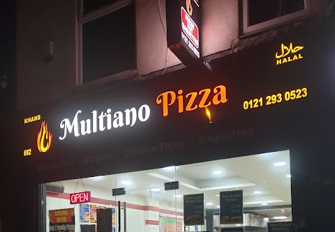 Multiano Pizza (previously Multi Pizza- Alum Rock)