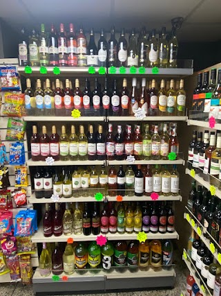 Local off-licence shop