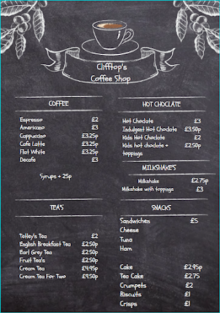 Clifftops Bistro And Coffee Shop