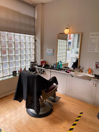 City saloon barber shop