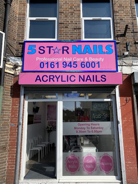 5 star nails