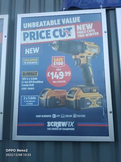 Screwfix Acton