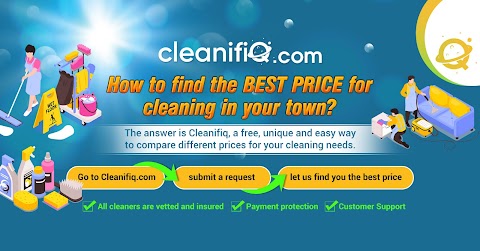 Cleanifiq.com Secure booking Platform for Local Cleaners