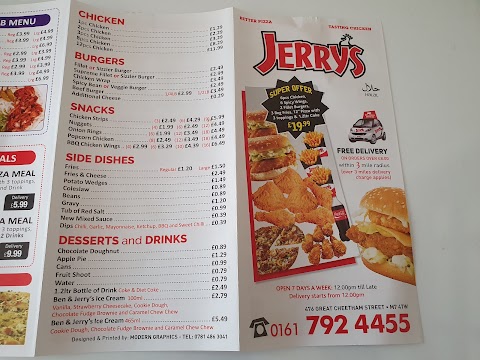 Jerry's Chicken & Pizza