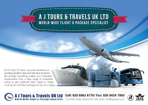 A J Tours & Travels Uk Ltd