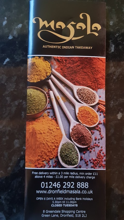 Dronfield Masala