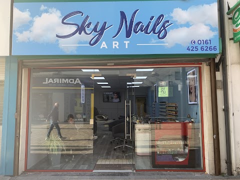 Sky Nails Art