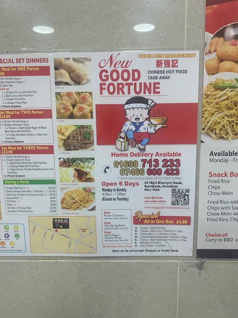 New Good Fortune Chinese (Delivery 5 Miles)