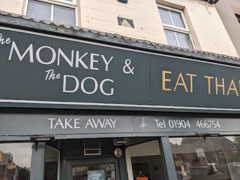 The Monkey and The Dog Eat Thai