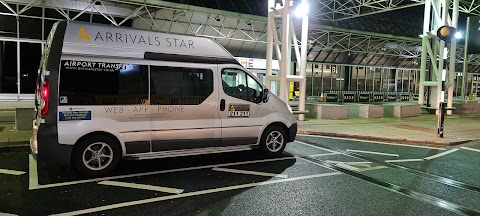 Arrivals Star Taxis. Warrington Taxis Minibuses Airport Transfers Private Hire