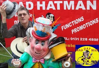 Mad Hatman mobile Disco Karaoke DJ Edinburgh