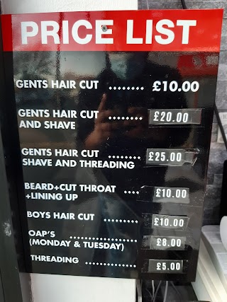 Cut & Shave Mens Grooming Lounge