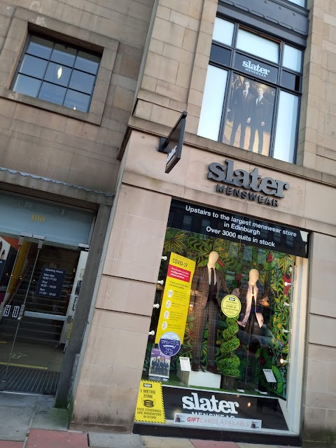 Slater Menswear Edinburgh
