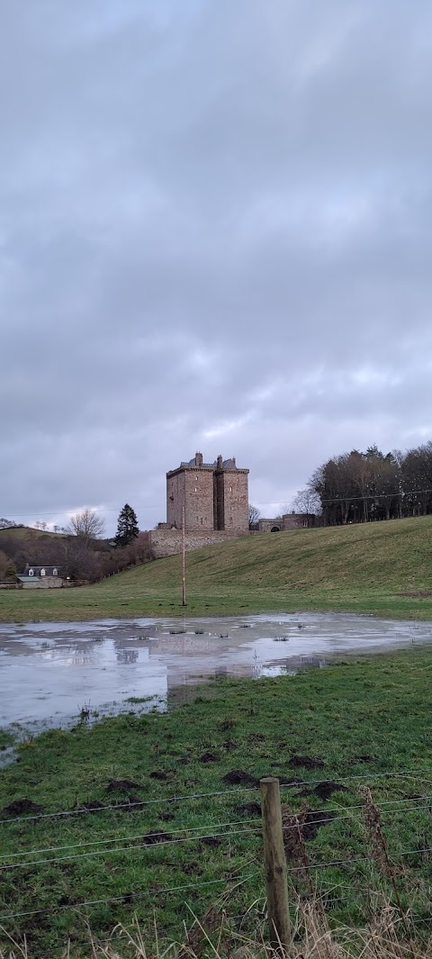 Borthwick Castle View