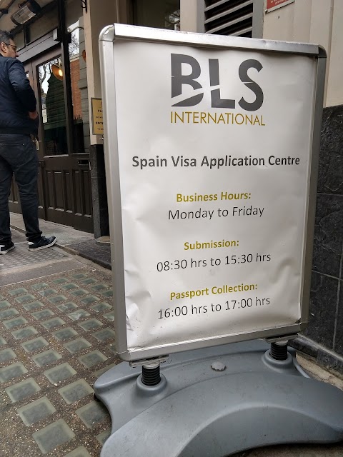 BLS Spain Visa Application Centre London