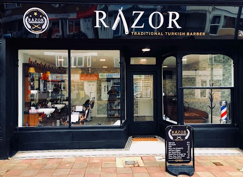 Razor barber(Traditional Turkish Barber)