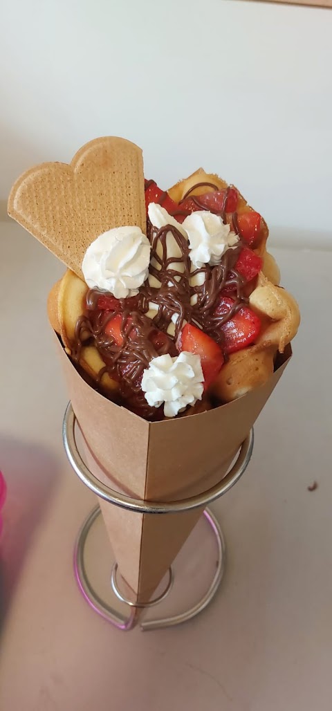 The 19th Bubble waffle