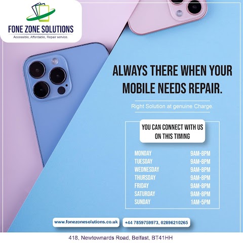 Phone Repair Shop Belfast Fone Zone Solutions