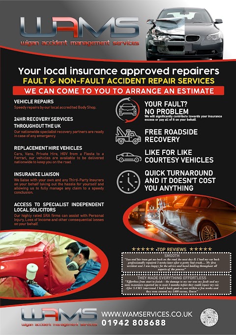 WAM SERVICES LIMTED (WIGAN ACCIDENT MANAGEMENT SERVICES)