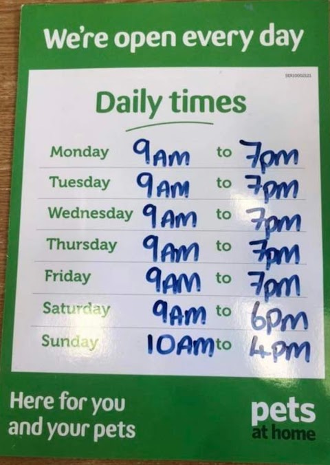 Pets at Home Uttoxeter