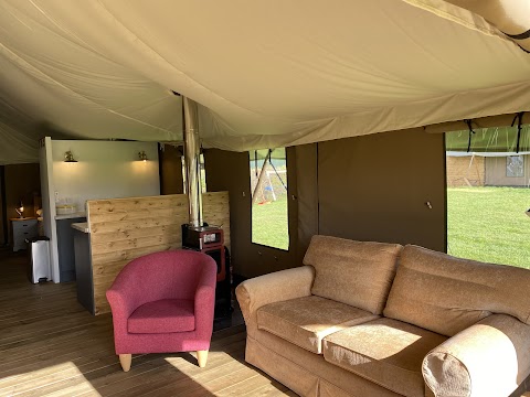 Dawn Chorus Holidays. Glamping Suffolk, in a safari tent or shepherd hut,