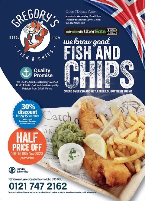 Gregorys Fish & Chip Shop