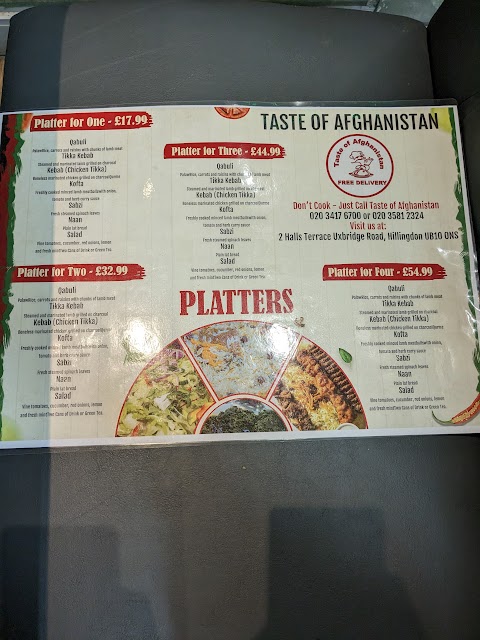 Taste of Afghanistan Uxbridge