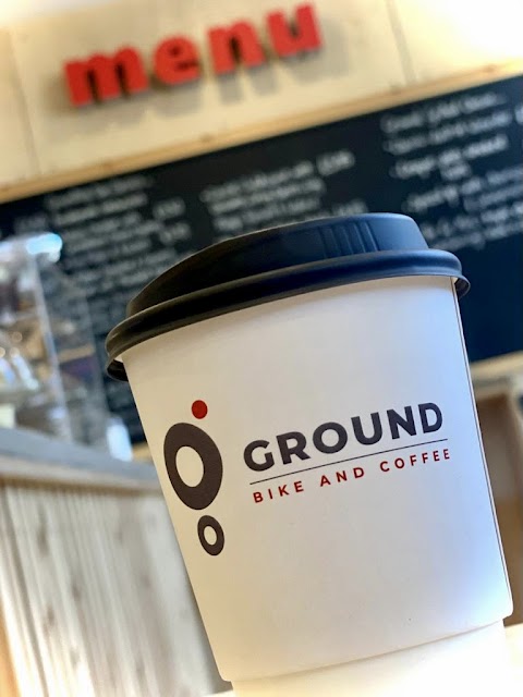 Ground Bike and Coffee