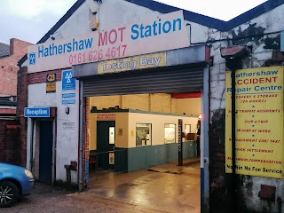 Hathershaw Mot Station