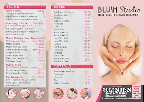 Blush Studio Aston Birmingham