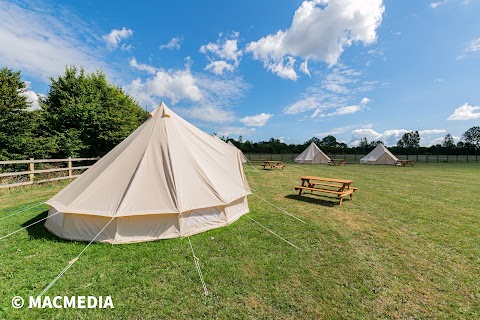 Bell Tent Glamping At Marwell Activity Center