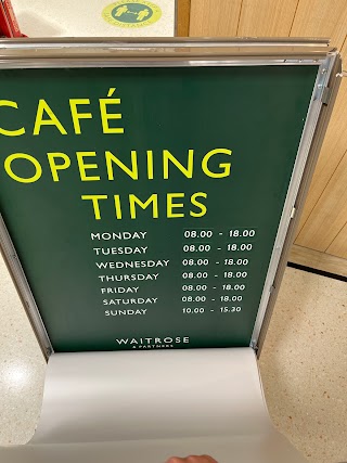 Waitrose Cafe Sevenoaks