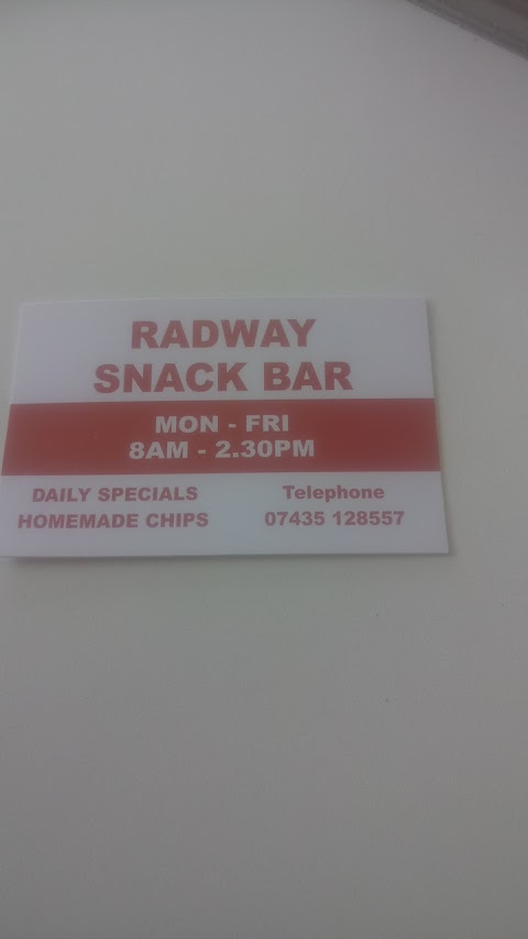 Radway Snack Bar